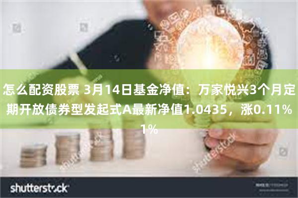 怎么配资股票 3月14日基金净值：万家悦兴3个月定期开放债券型发起式A最新净值1.0435，涨0.11%